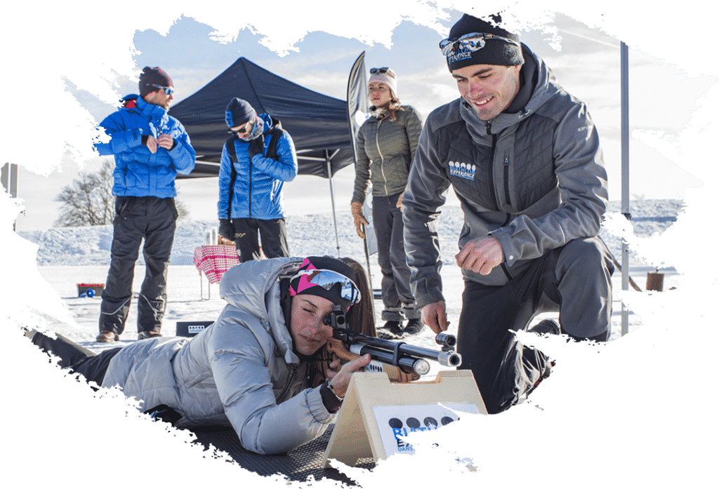 biathlon experience initiation la feclaz animation particulier